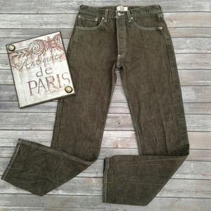 dark brown levi jeans